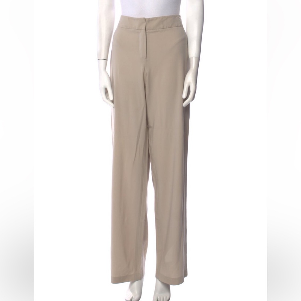 Giorgio Armani wide leg wool pant
